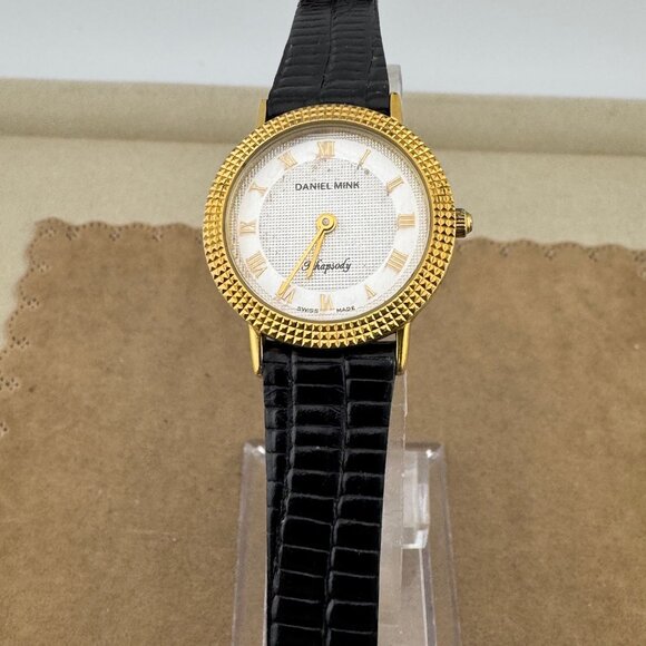 Vintage Daniel Mink "Rhapsody" Swiss Made Watch. Elegantly Styled - Picture 6 of 8